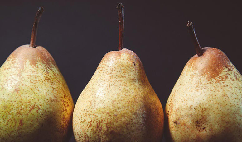 Warm Cinnamon Pears